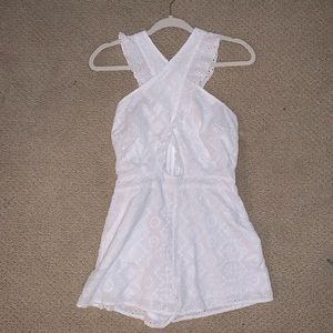 White Romper